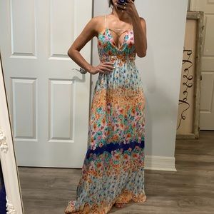 d. RA Los Angeles maxi dress